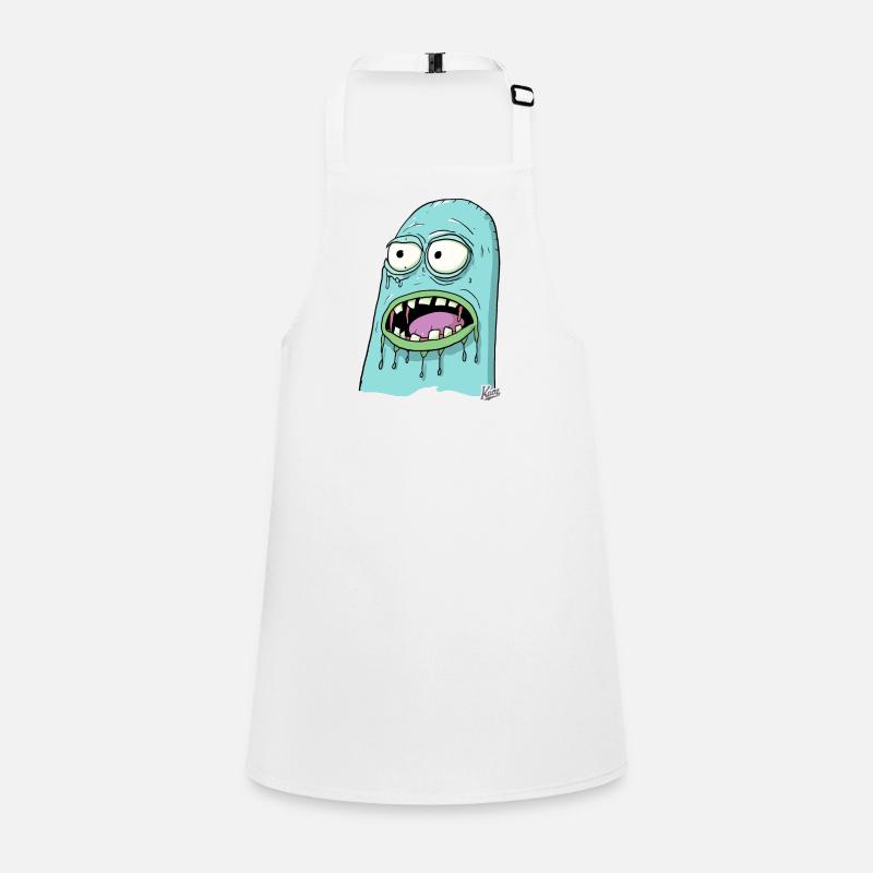Stupid lazy slimy worm Children's Apron