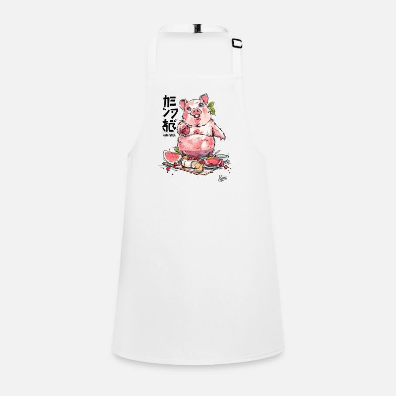 HAM-STER ham and carnivorous hamster Children's Apron