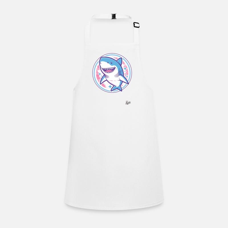 Requin drôle amical Tablier Enfant