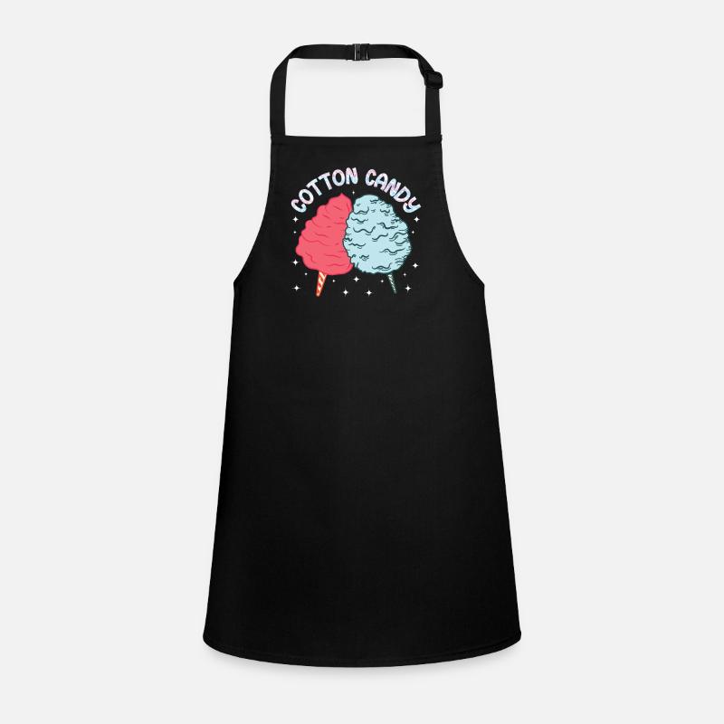 Cotton Candy Funny Cotton Candy Gift Children's Apron