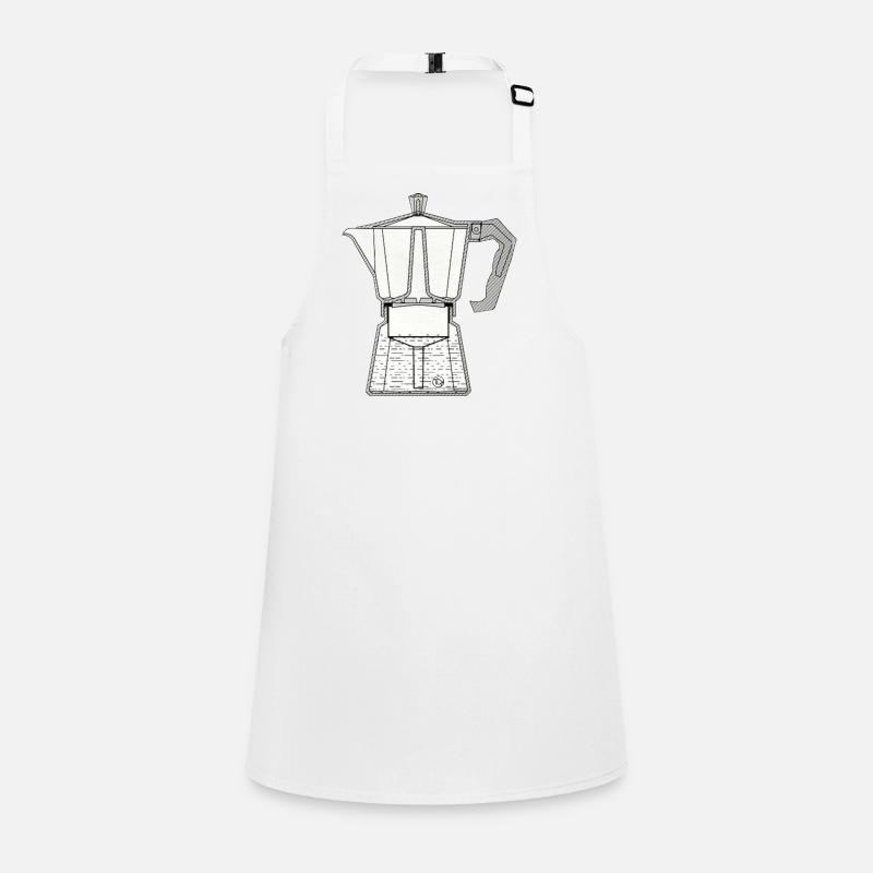Mocca Espresso Maker Children's Apron