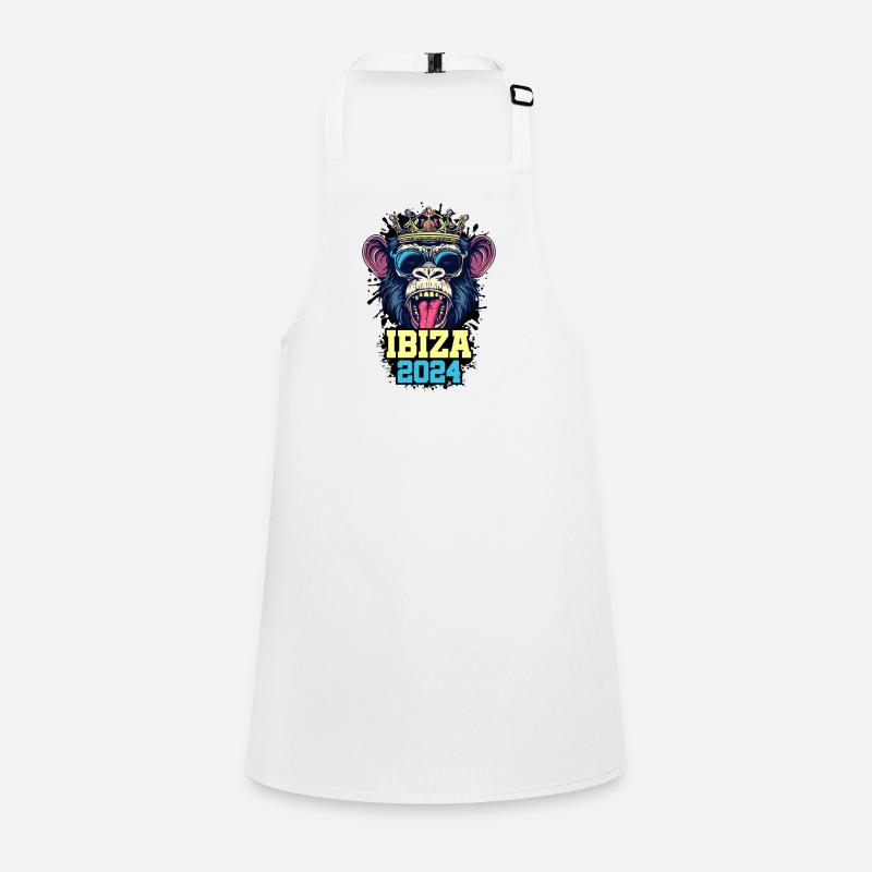 Ibiza 2024 Singe Tablier Enfant