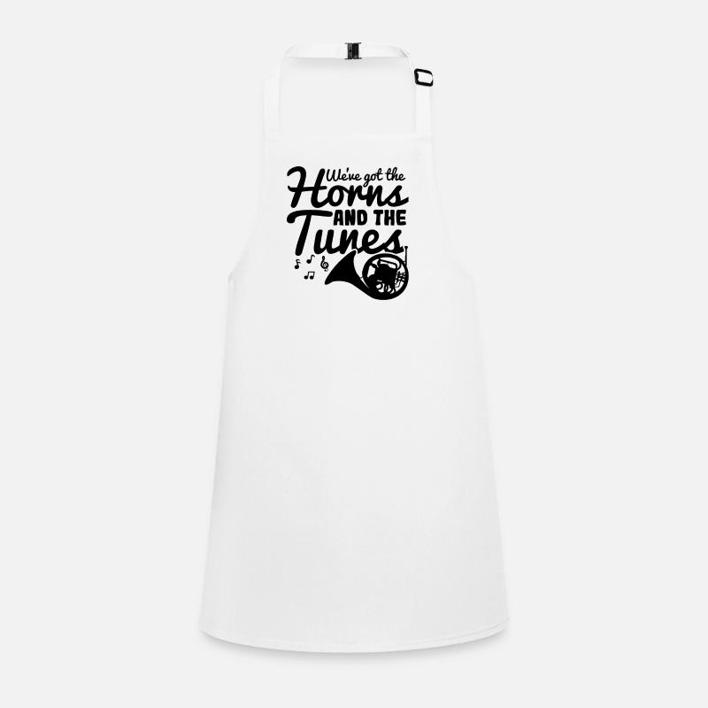 French Horn Saying Children's Apron