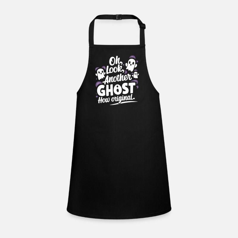 Ghost Bait Halloween Parapsychology Paranormal Children's Apron