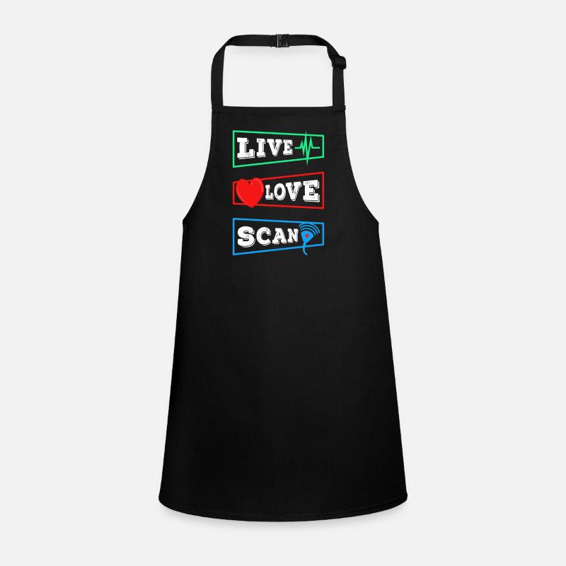 Live Love Scan Children's Apron