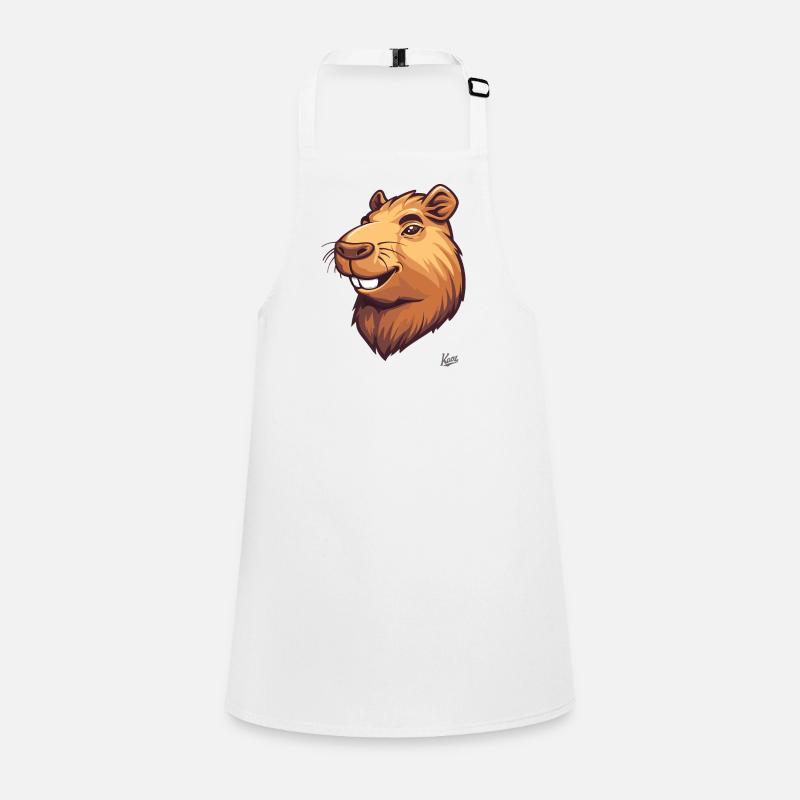Le drôle et joli capybara Tablier Enfant