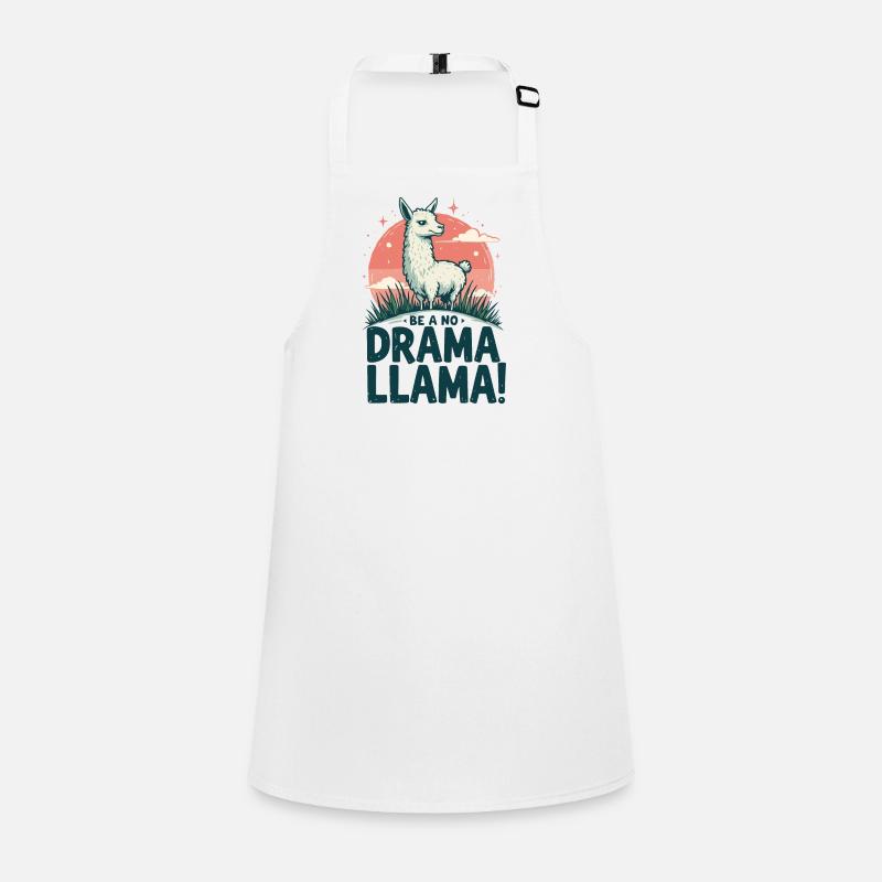 NO DRAMA LLAMA Children's Apron