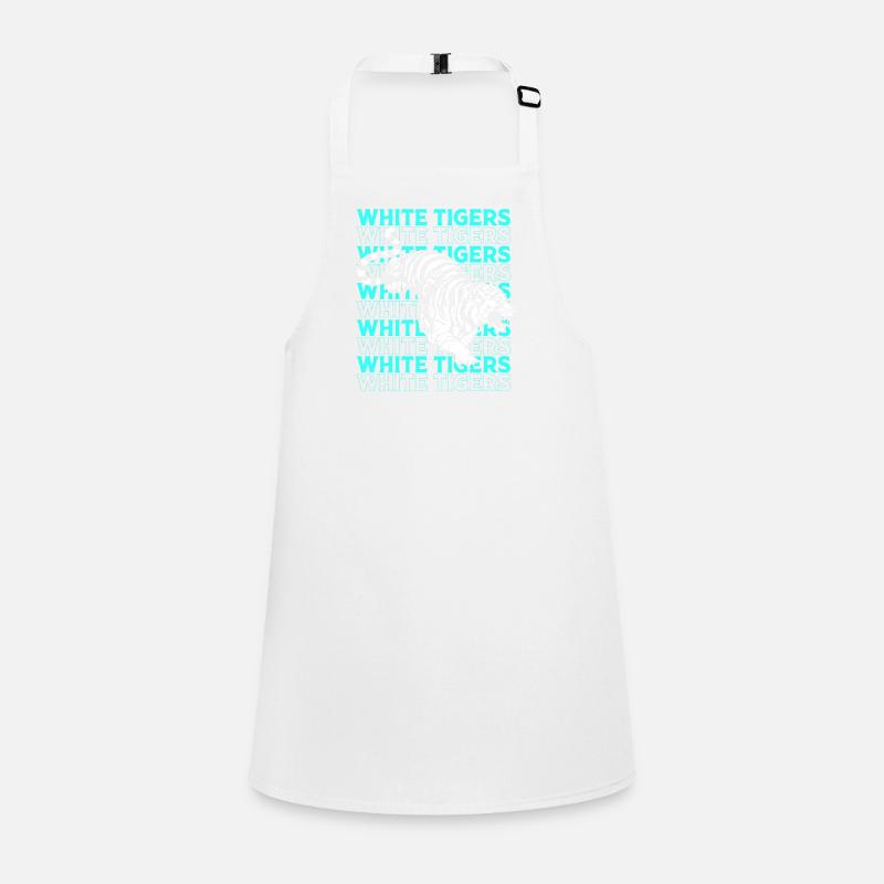 Tigre blanc Tablier Enfant