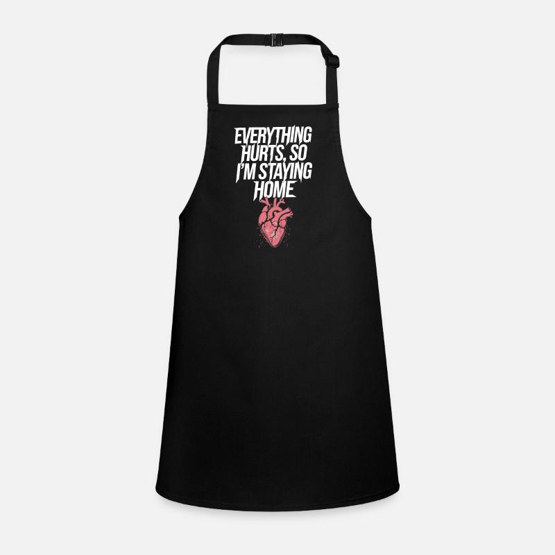 Introversion Alternative style Emotional Children's Apron