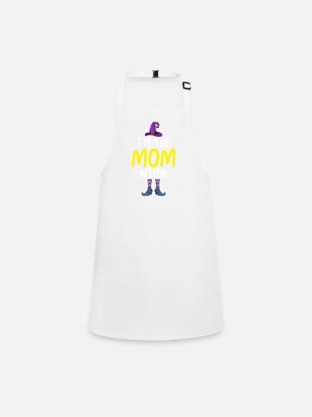I'm the Mom Witch - Children's Apron - white - Front
