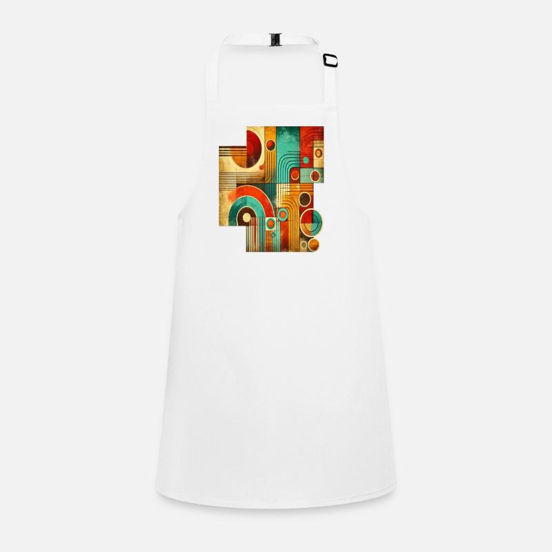 Abstrait Rétro image T shirt Tablier Enfant