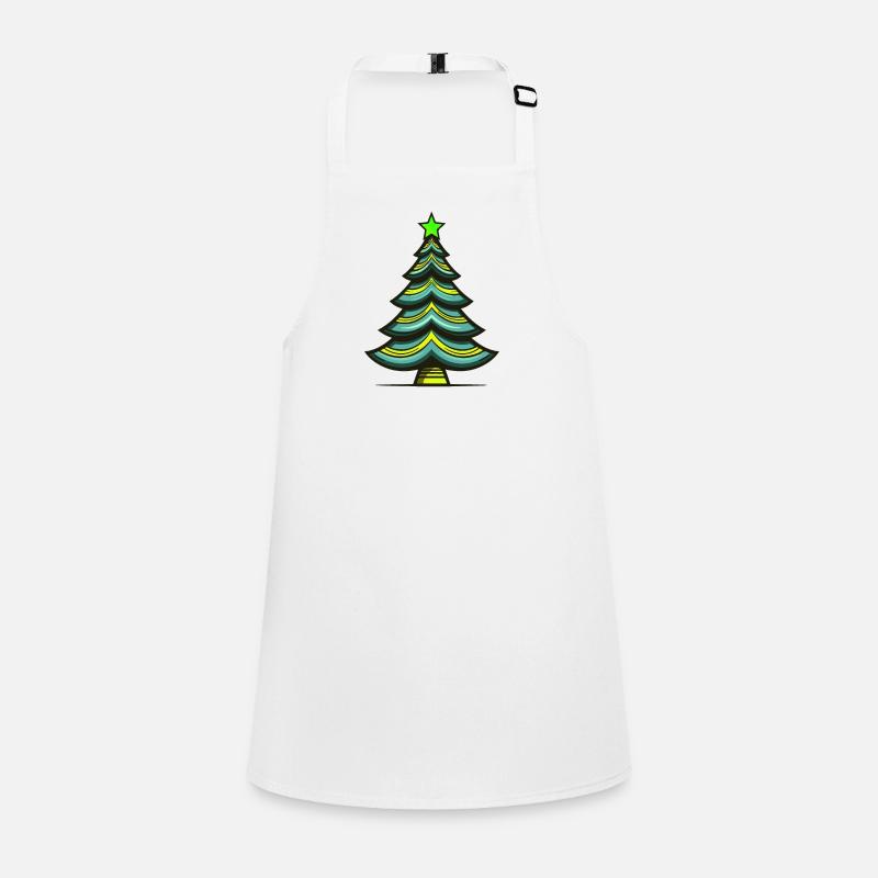 Tannenbaum Weihnachten Schürze für Kinder