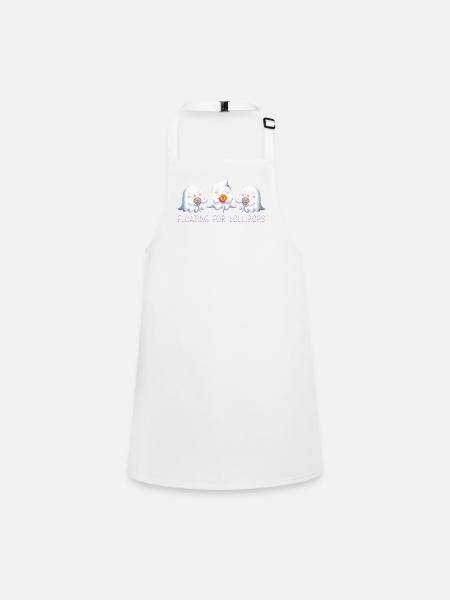 Floating For Lollipops - Children's Apron - white - Front