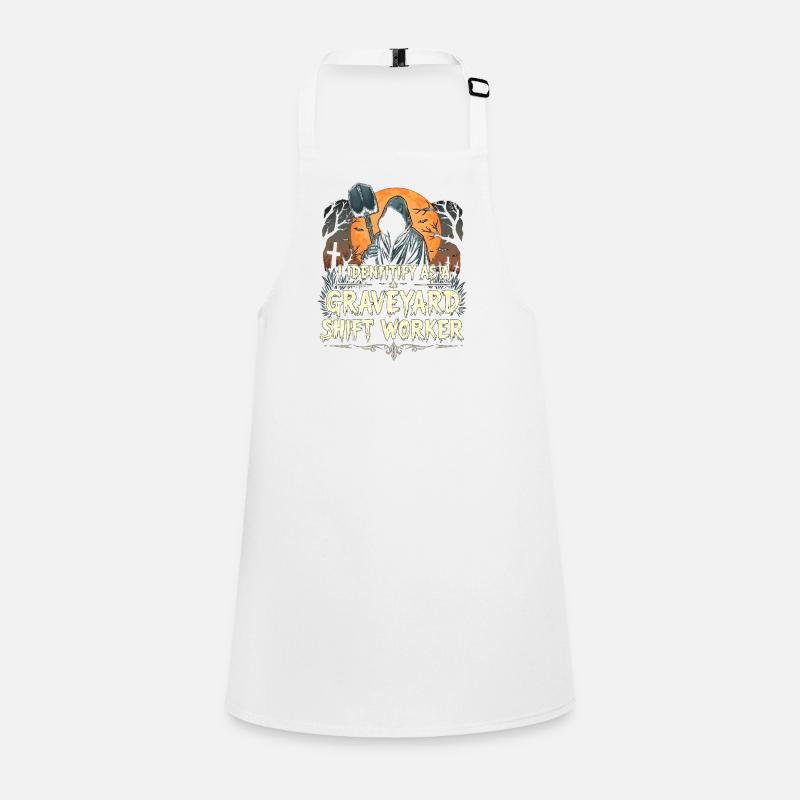I Identify As A Graveyard Shift Worker Children's Apron