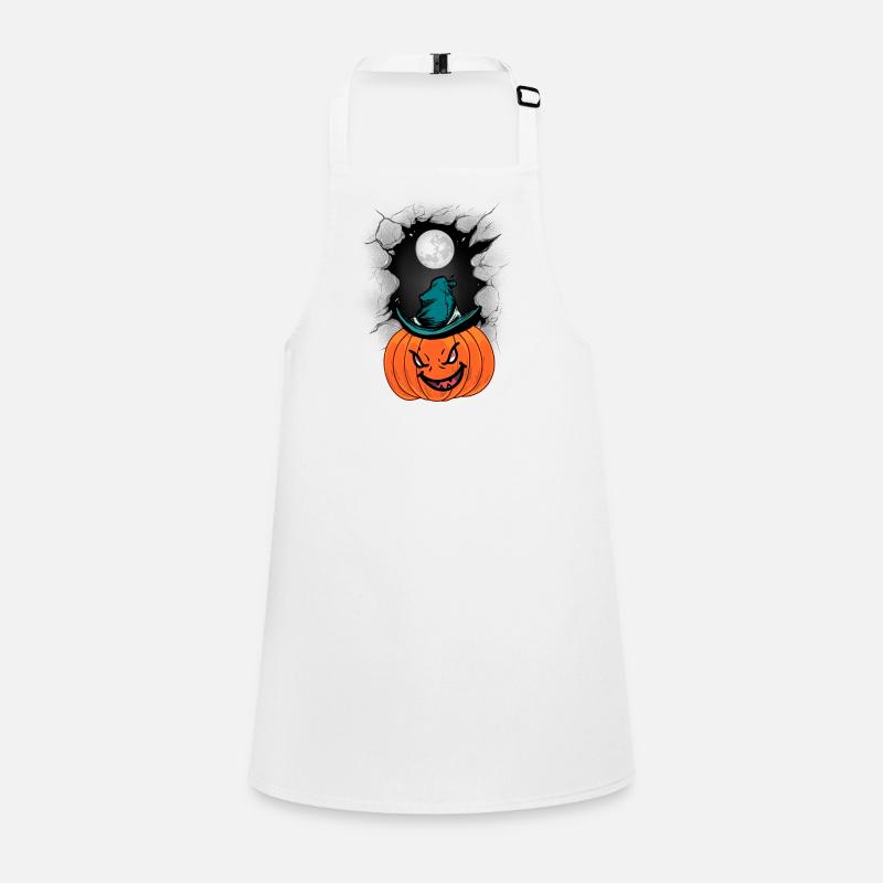 Halloween Horror Pumpkin Mystical Magic Conjure Children's Apron