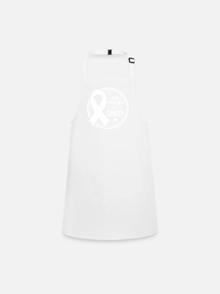 Pink October 2024 Breast Cancer Month - Children's Apron - white - Front