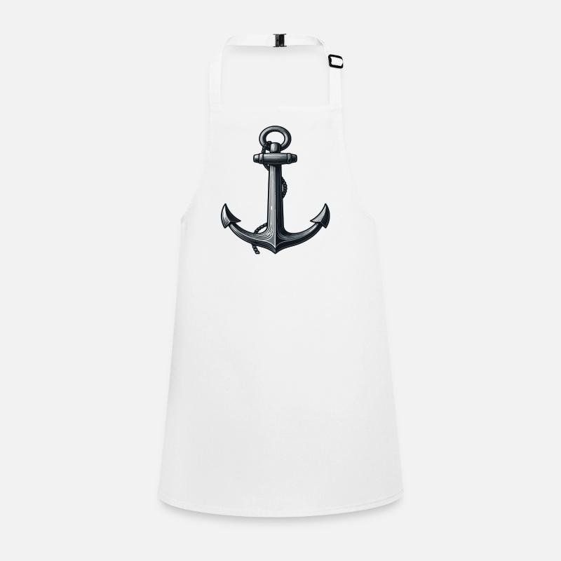 Maritime anchor design for adventurers Children's Apron