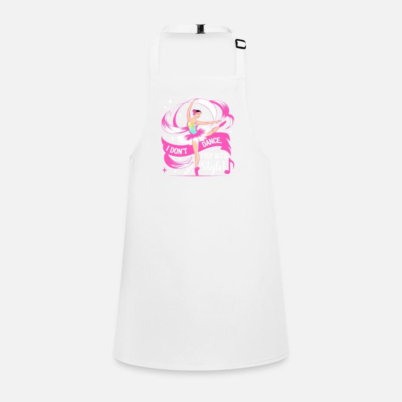 I don’t dance, I fly with style! Children's Apron