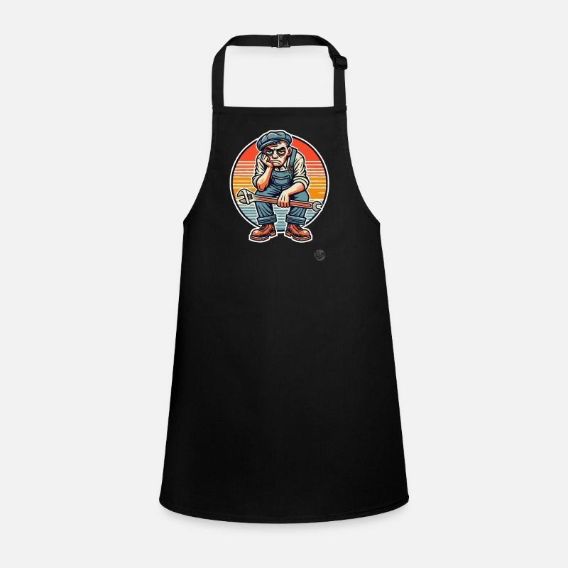 Bored worker, craftsman Children's Apron