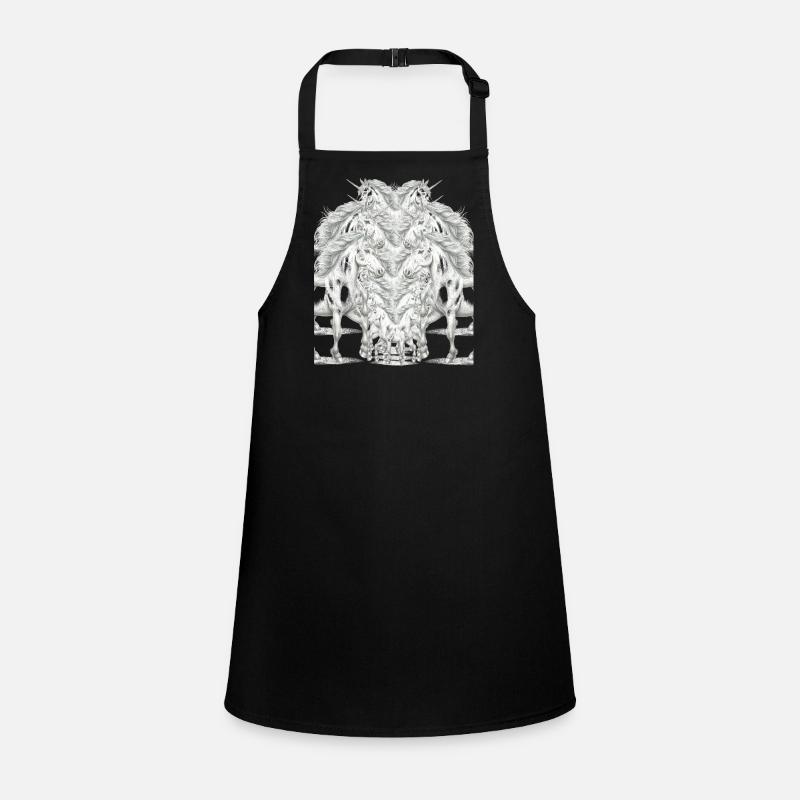 Unicorn Unicorns Mythical Creatures Mythical Animals Fable Children's Apron