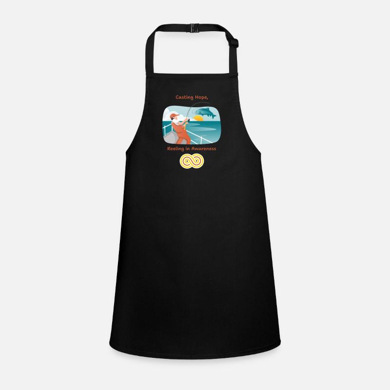Casting Hope Reeling in Awareness Children's Apron