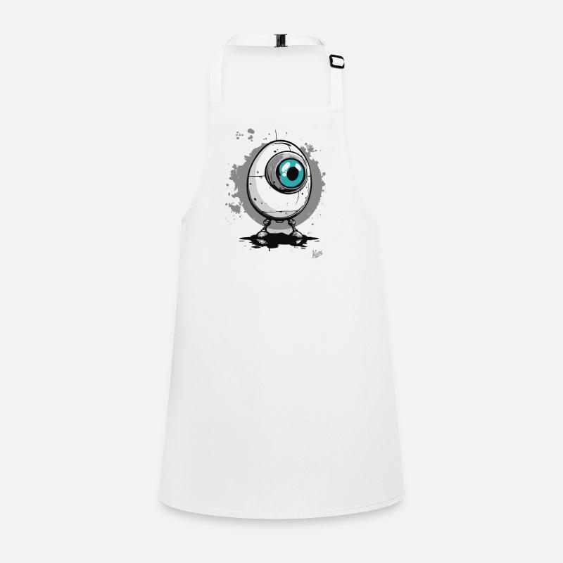 Cyber Cyclops Robo-Egg Children's Apron