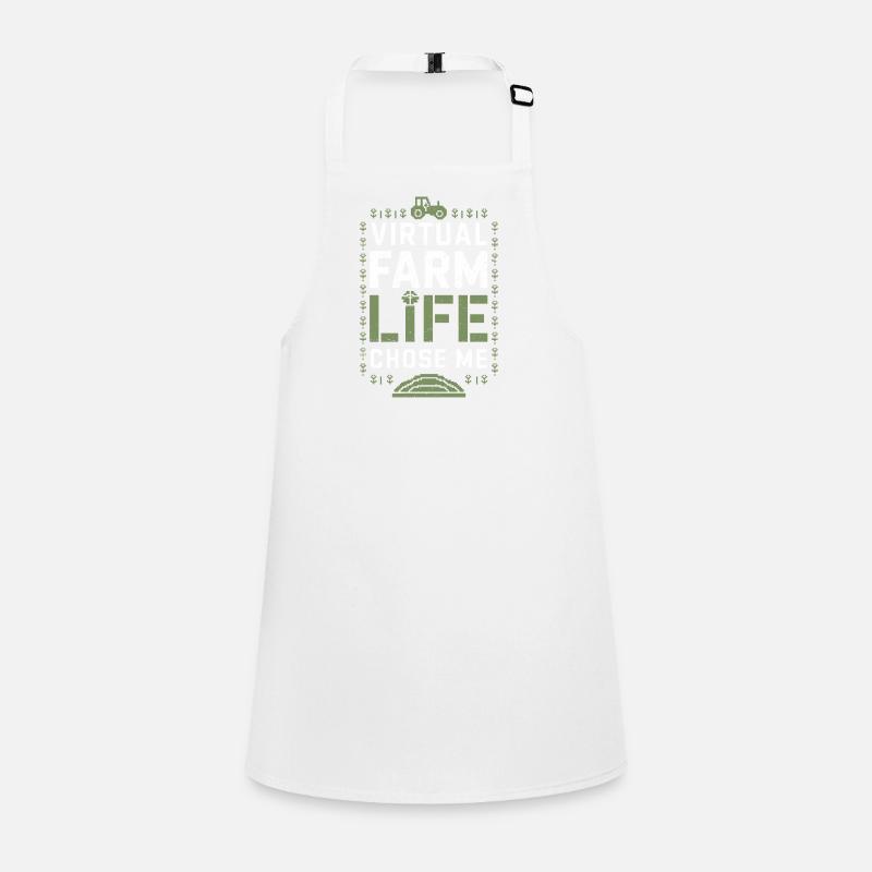 Farming Simulator Virtual Farming Game Fan Farm Children's Apron