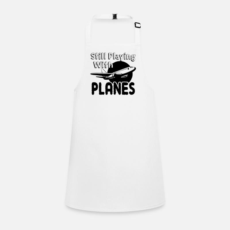 Airline Pilots Still Playing With Planes Children's Apron