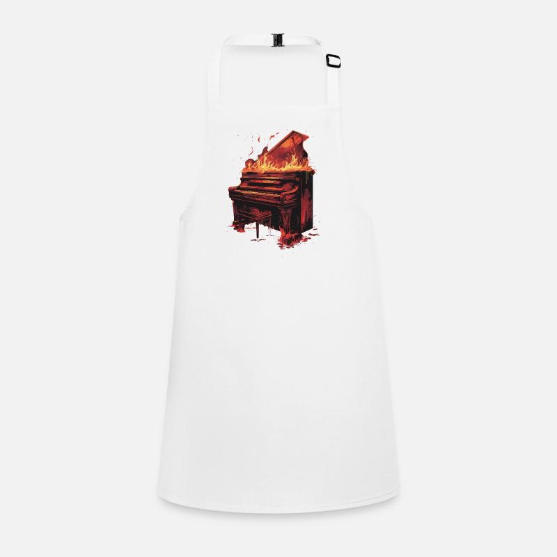 Piano Children's Apron