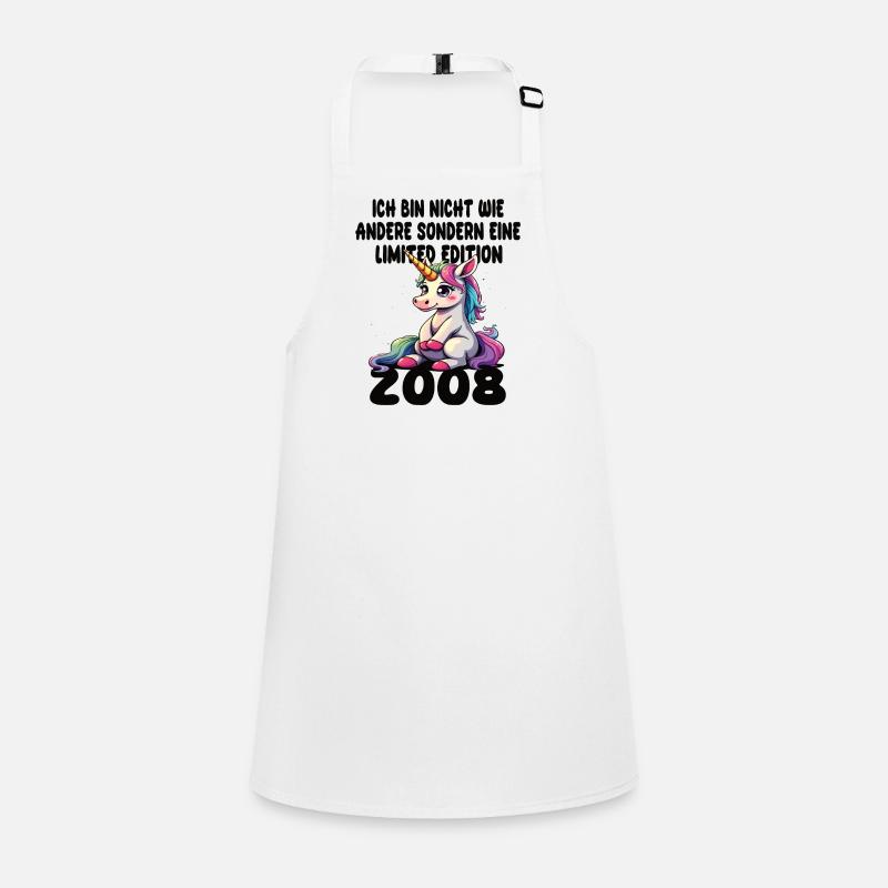 Edition Limitée 2008 Anniversaire 2008 Naissance Tablier Enfant