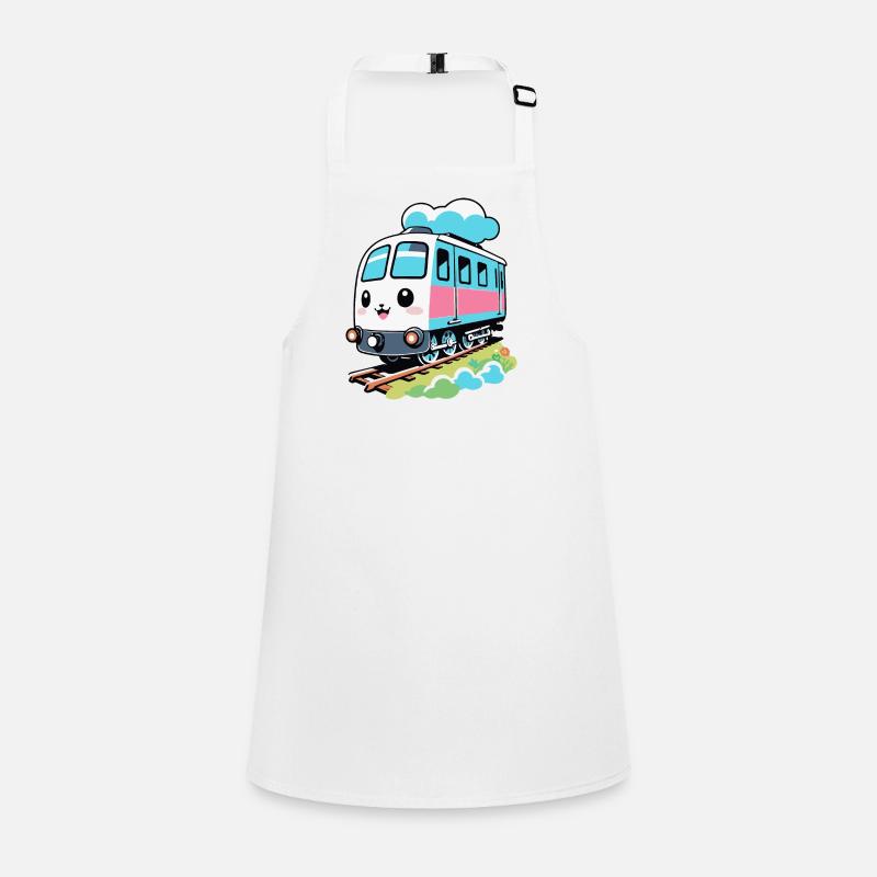 CUTE TRAIN Children's Apron
