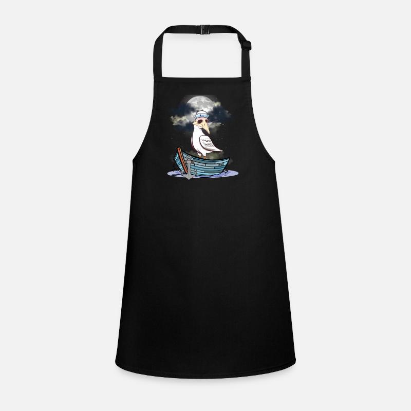 Seagull Seagulls Nature Conservation Pollution Children's Apron
