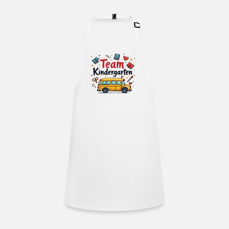 Team Kindergarten – Cute design for children Children's Apron