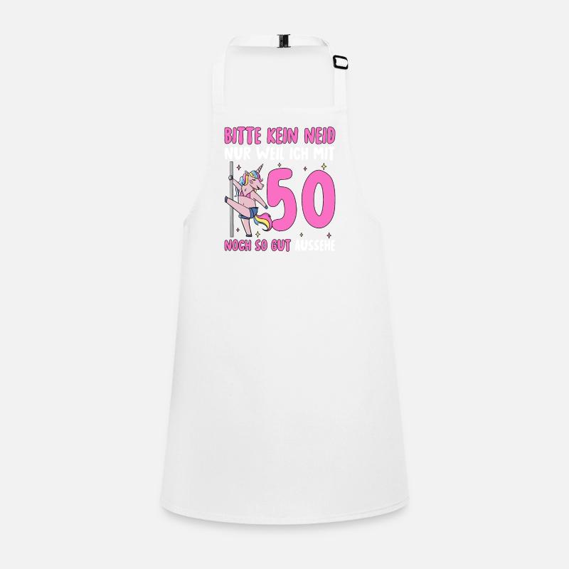 Please No Envy 50 Birthday Children's Apron