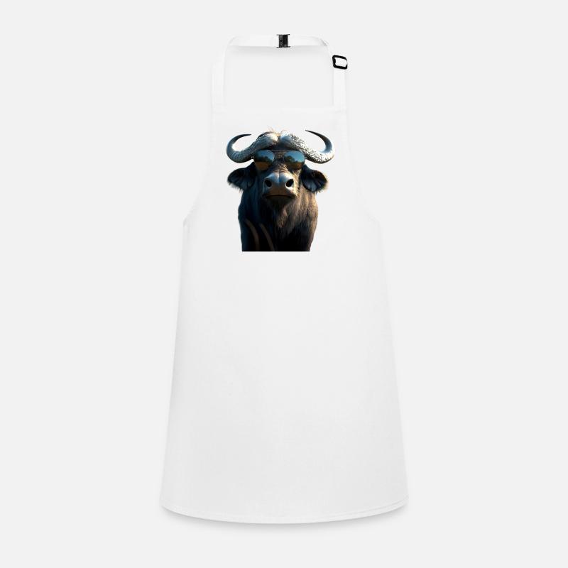 Buffle du Cap Buffalo Safari Buffle d’Afrique Tablier Enfant