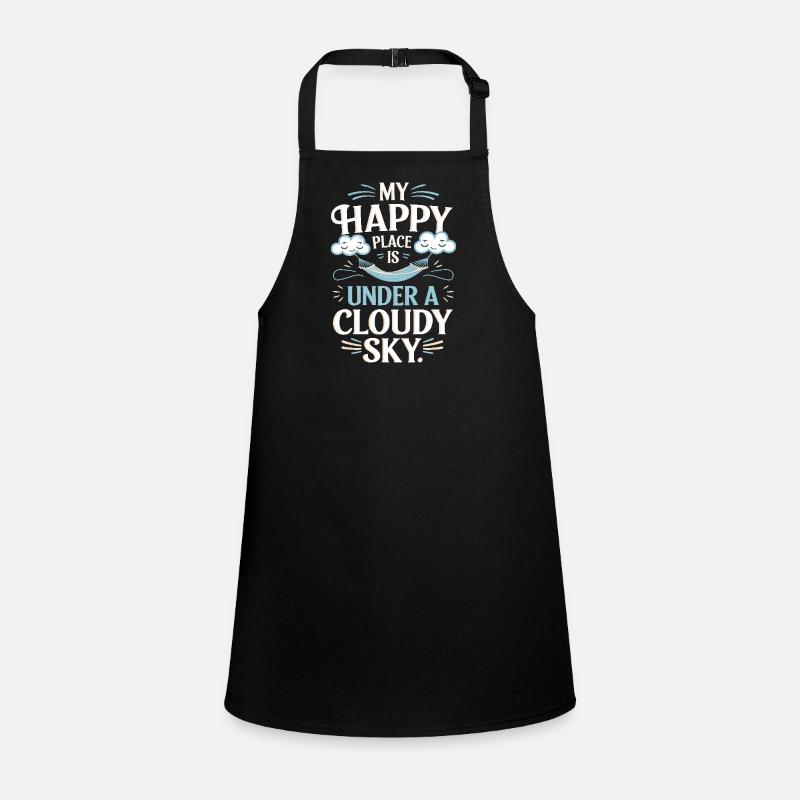 Cloudy view, Relaxing sky, Dreamy Children's Apron