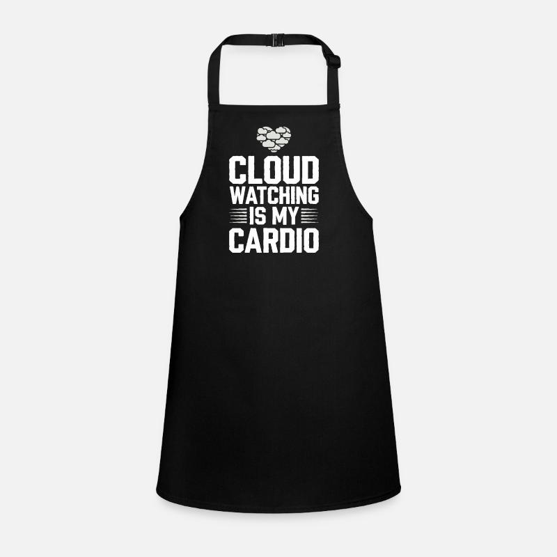 Cloudy view, Relaxing sky, Dreamy Children's Apron