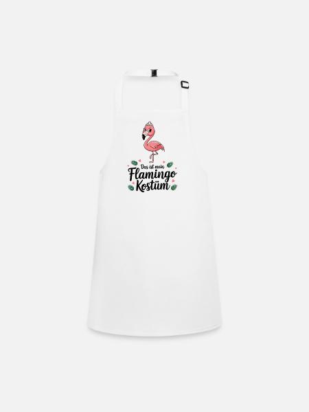 This is my flamingo costume - Children's Apron - white - Front