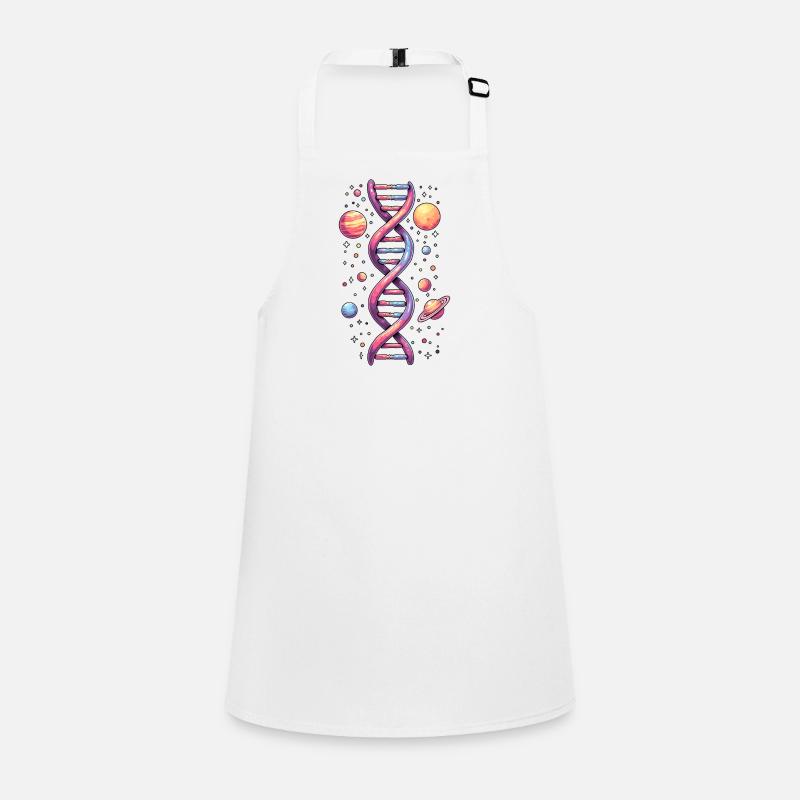 Double Helix DNA Space Children's Apron