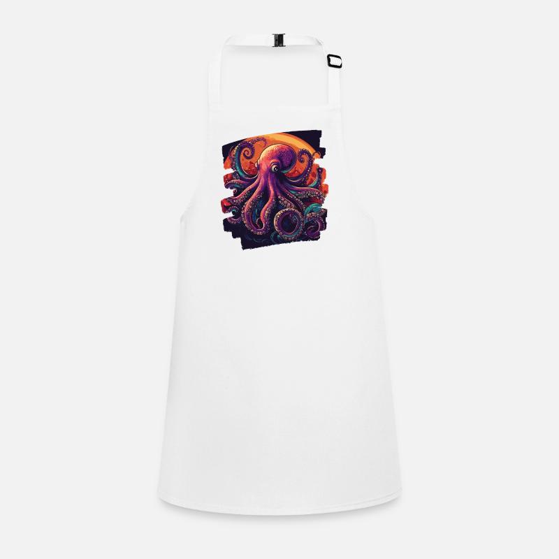 Octopus Octopus Children's Apron