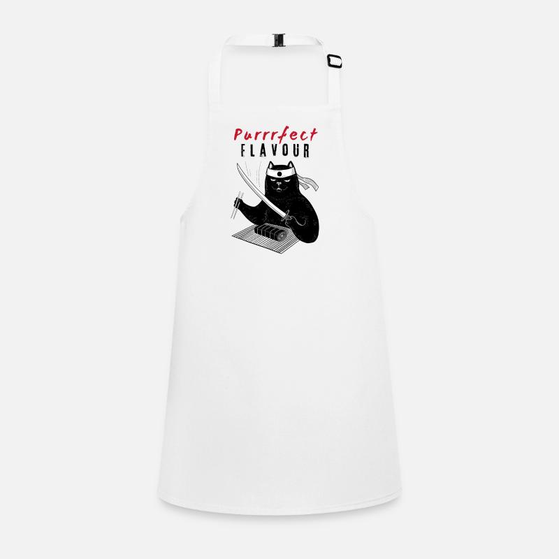 Purrrfect Flavour – Sushi Chef Cat Children's Apron