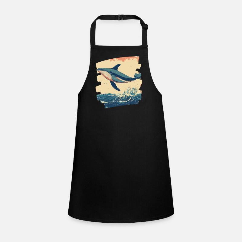 Whale Children's Apron