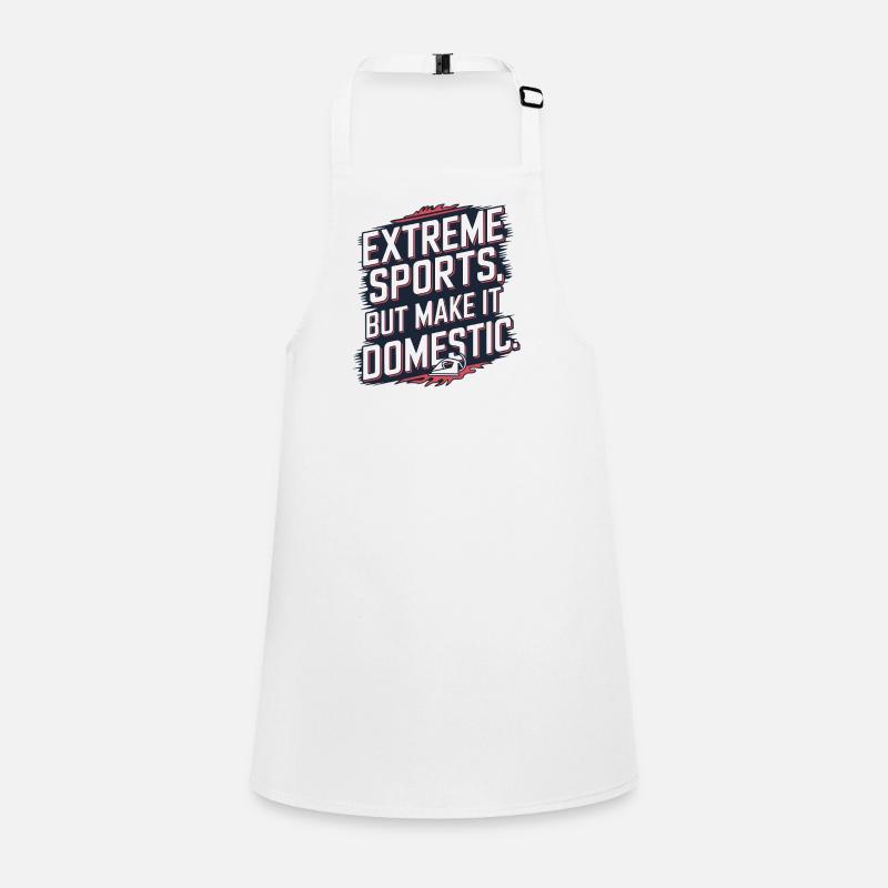 Extreme Ironing Competitive Funny Children's Apron