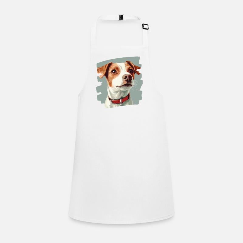 Jacky Russell Schürze für Kinder