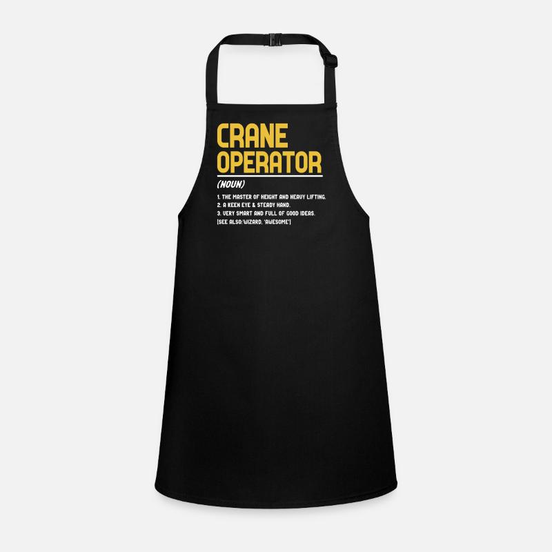 Crane operator definition Children's Apron