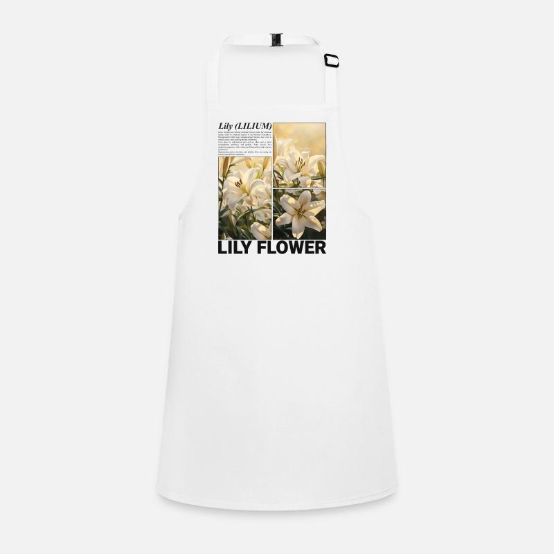 Fleur de lys Fleur de lys Botanique Esthétique Cadeau Tablier Enfant