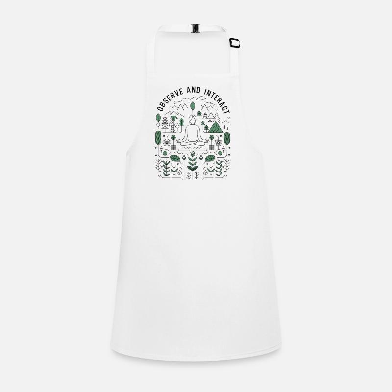 Observer et interagir - Mindful Nature Design Tablier Enfant
