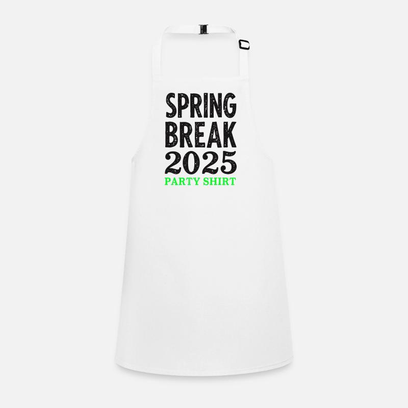 Spring Break 2025 Party Shirt Children's Apron