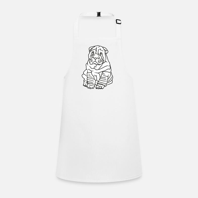 Cute Pug Dog Children's Apron