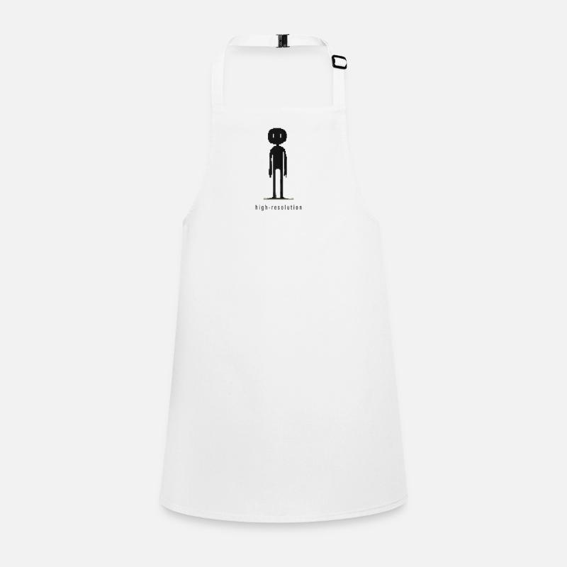 Pixel Art High Resolution Irony Funny Design Children's Apron